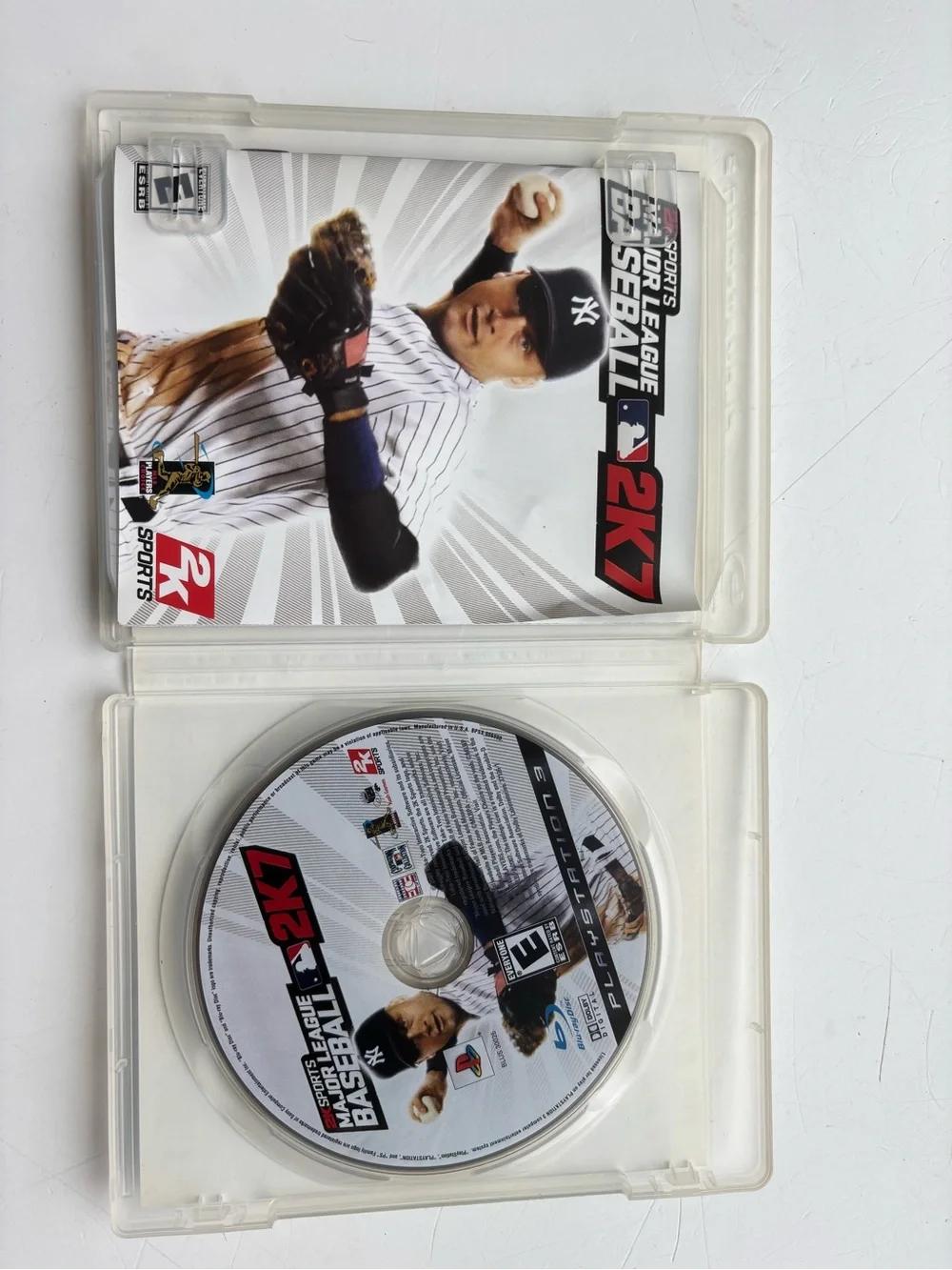 Sony PlayStation 3 Major League Baseball 2K7 - White, Black, Red